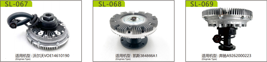 Engine Cooling Coupling Viscous Fan Clutch For MAN  7065406 51066007015